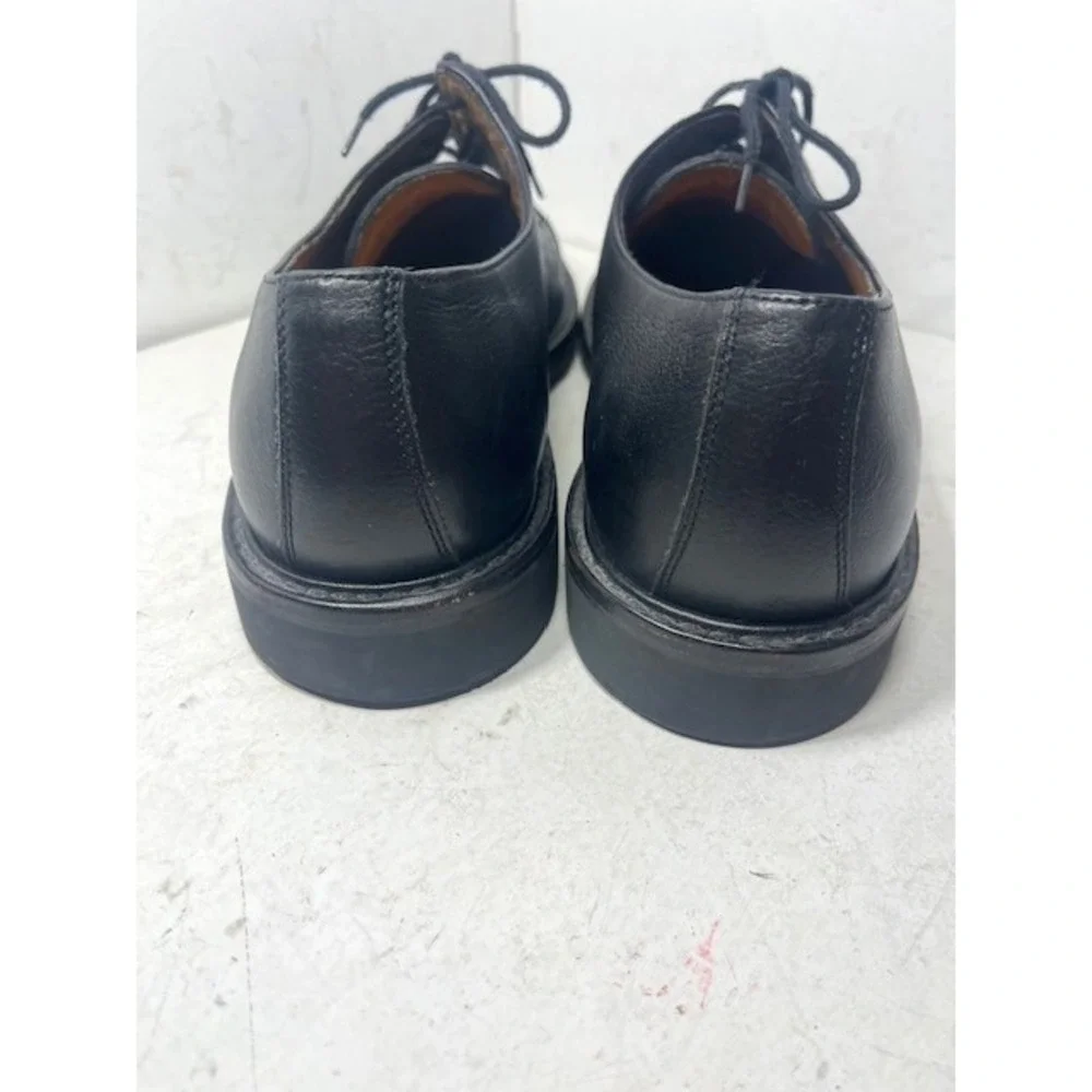 Mephisto Melchior Oxford Shoes Black Pebble Grain Leather Derby Mens 11.5